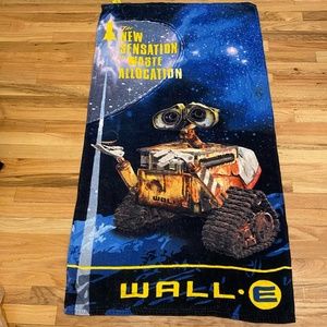 Disney WALL-E "New Sensation Waste Allocation" Beach Towel